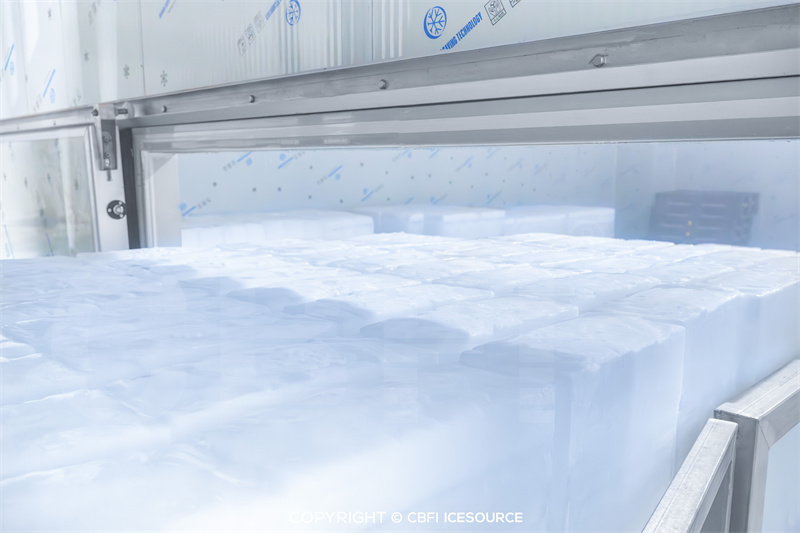 Máy làm đá khối trực tiếp 10 tấn thành công tại An Huy, Trung Quốc