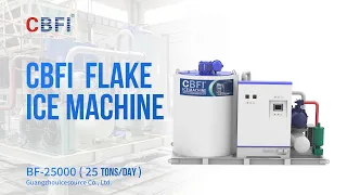 【EN】 CBFI BF25000 | Máy làm đá vảy 25 TPD | Kiểm tra trước khi xuất xưởng tại nhà máy